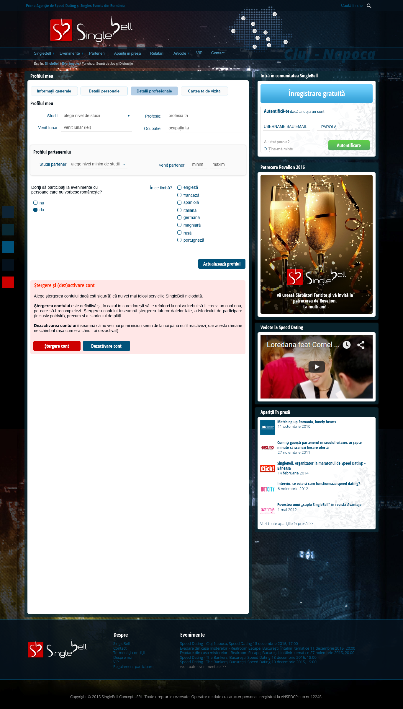 Profil Profesional Redesign
