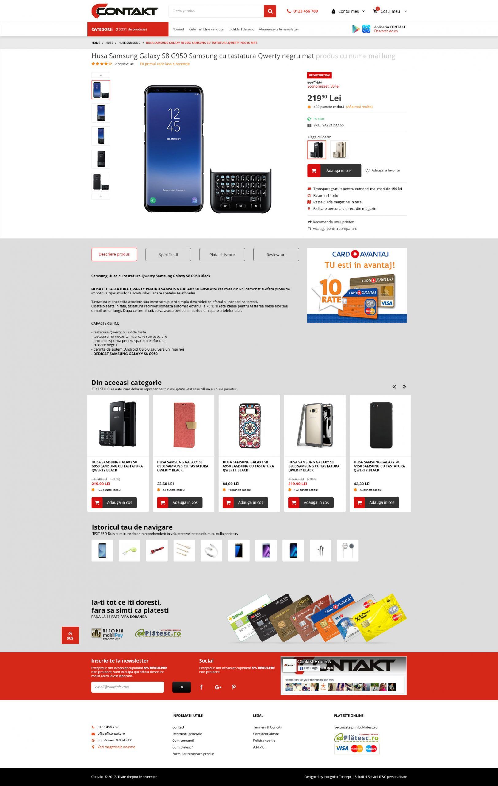 Contakt Produs Bootstrap3 1170px Scaled