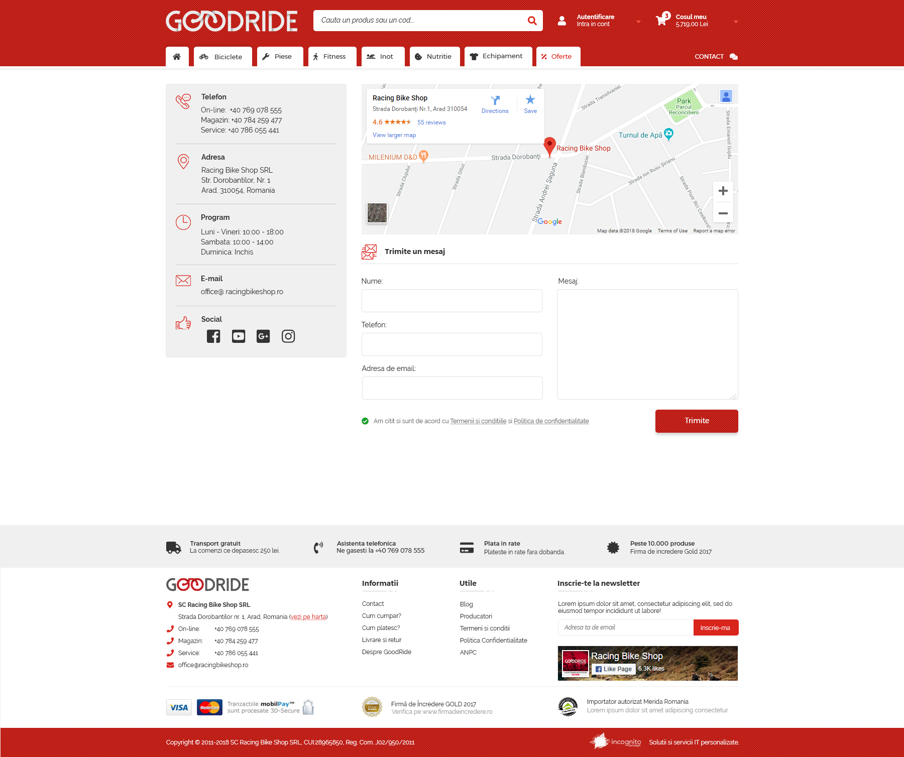 Contact Bootstrap3 1170px