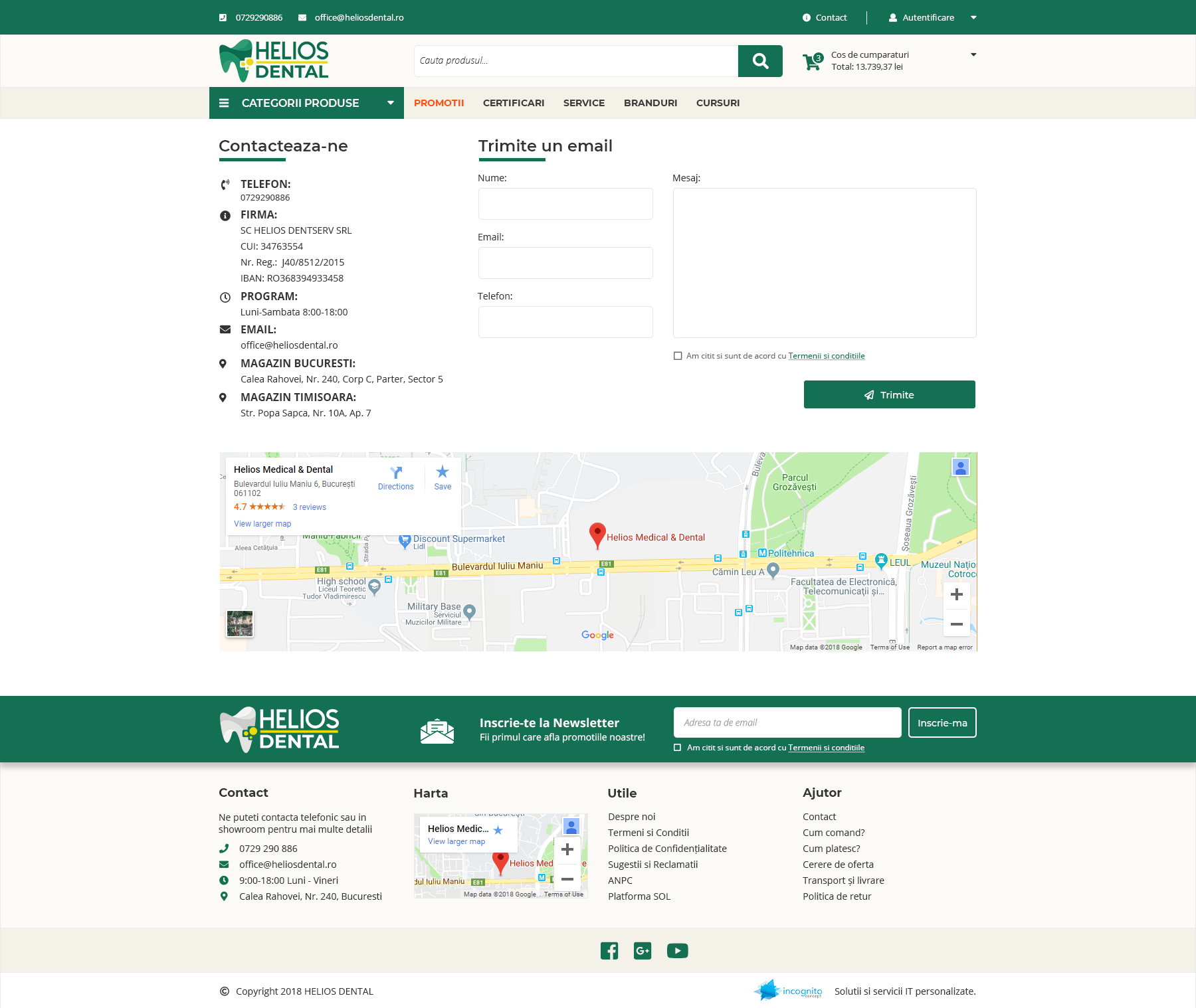 Helios Contact Bootstrap3 1170px