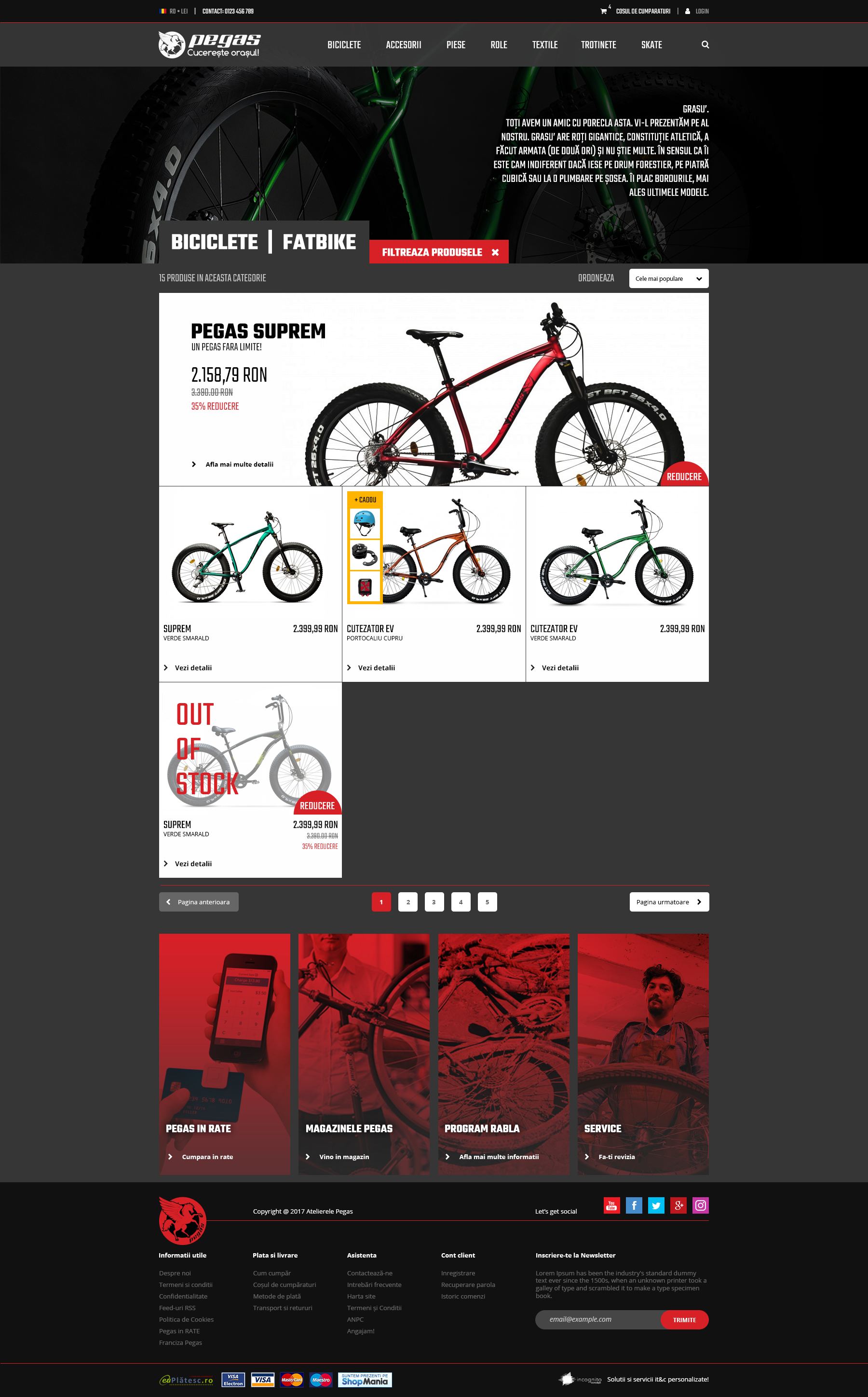 Pegas - bicicletapegas.ro