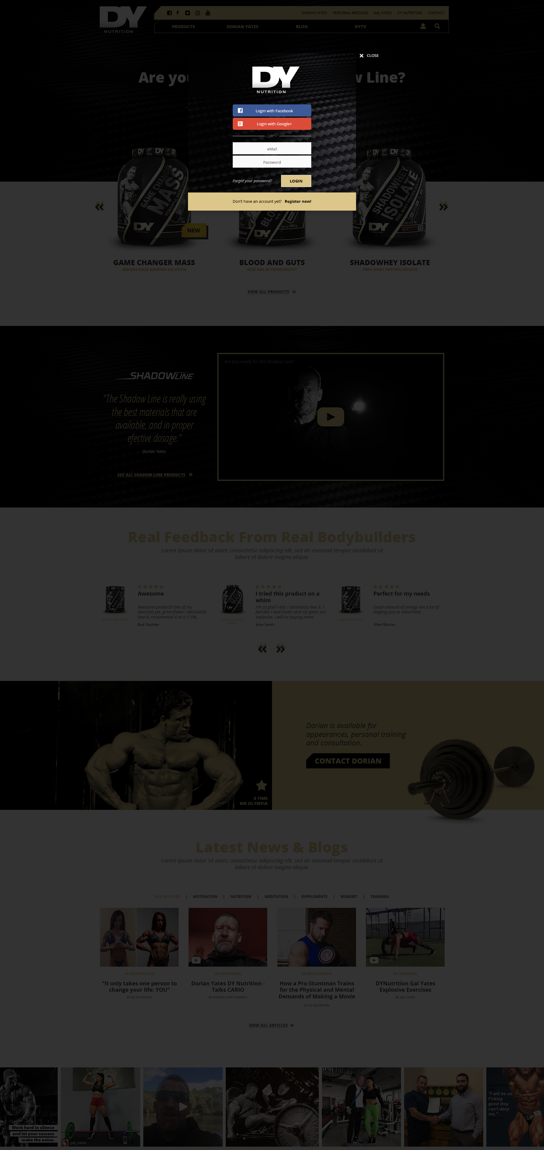 Dyn Home Previews Login Bootstrap3 1170px