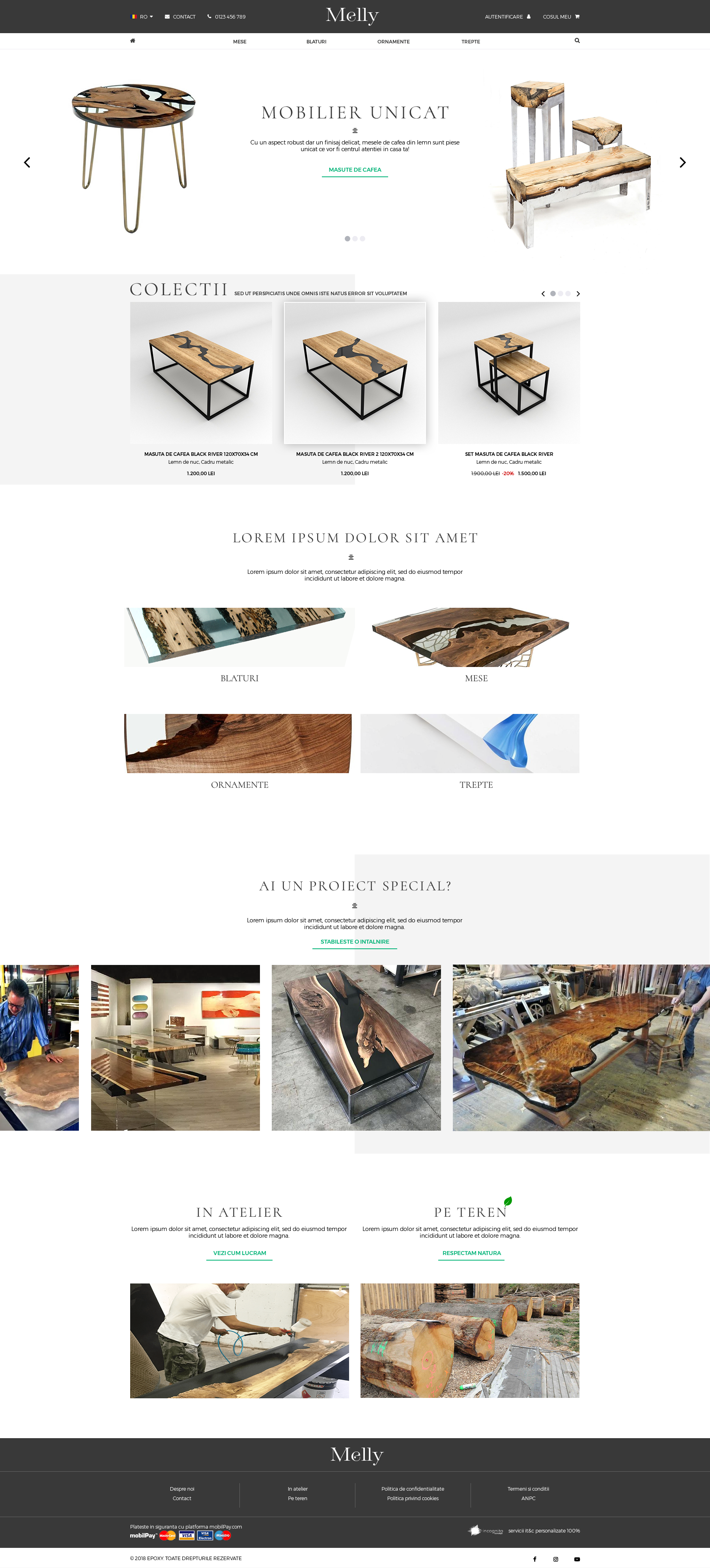 Melly Home Bootstrap3 1170px