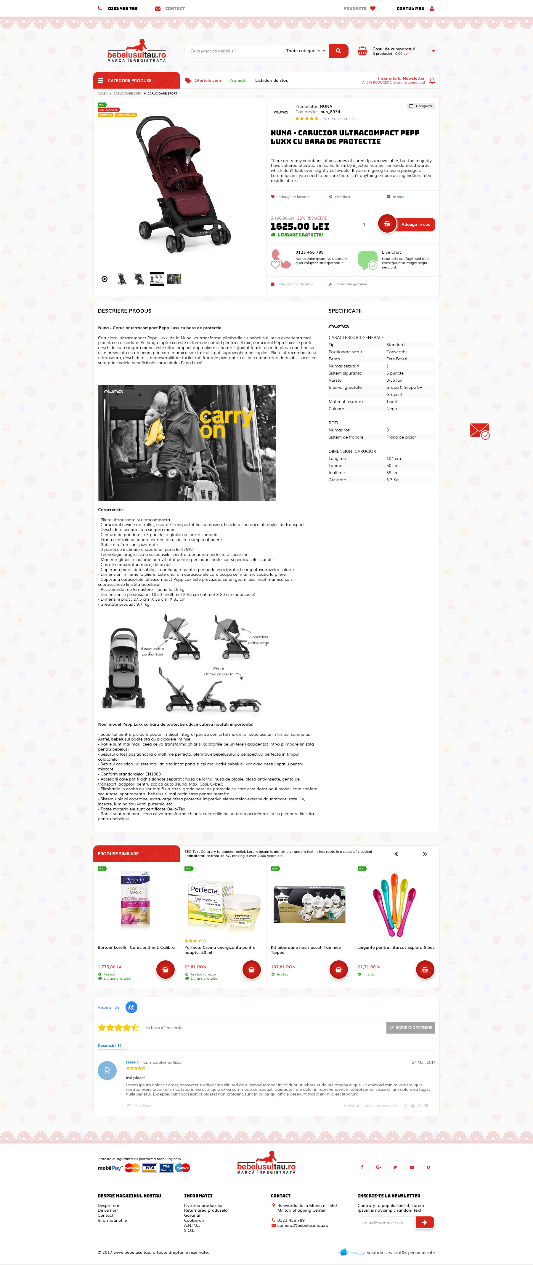 Bbt Produs Bootstrap3 1170px