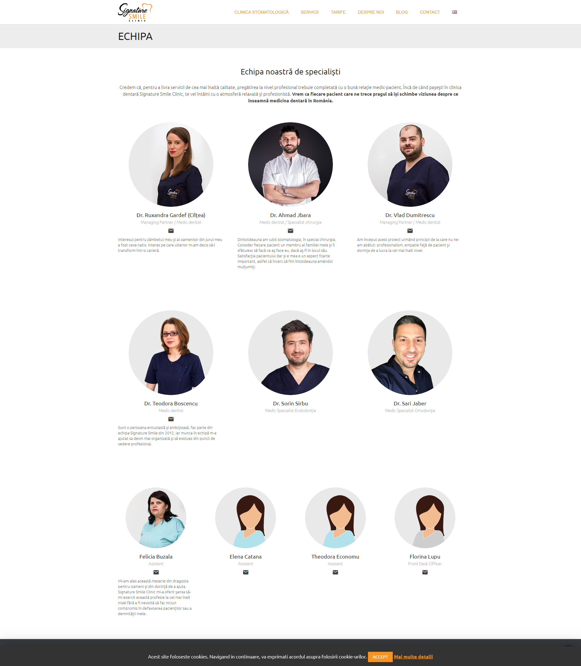 Signature Smile Echipa
