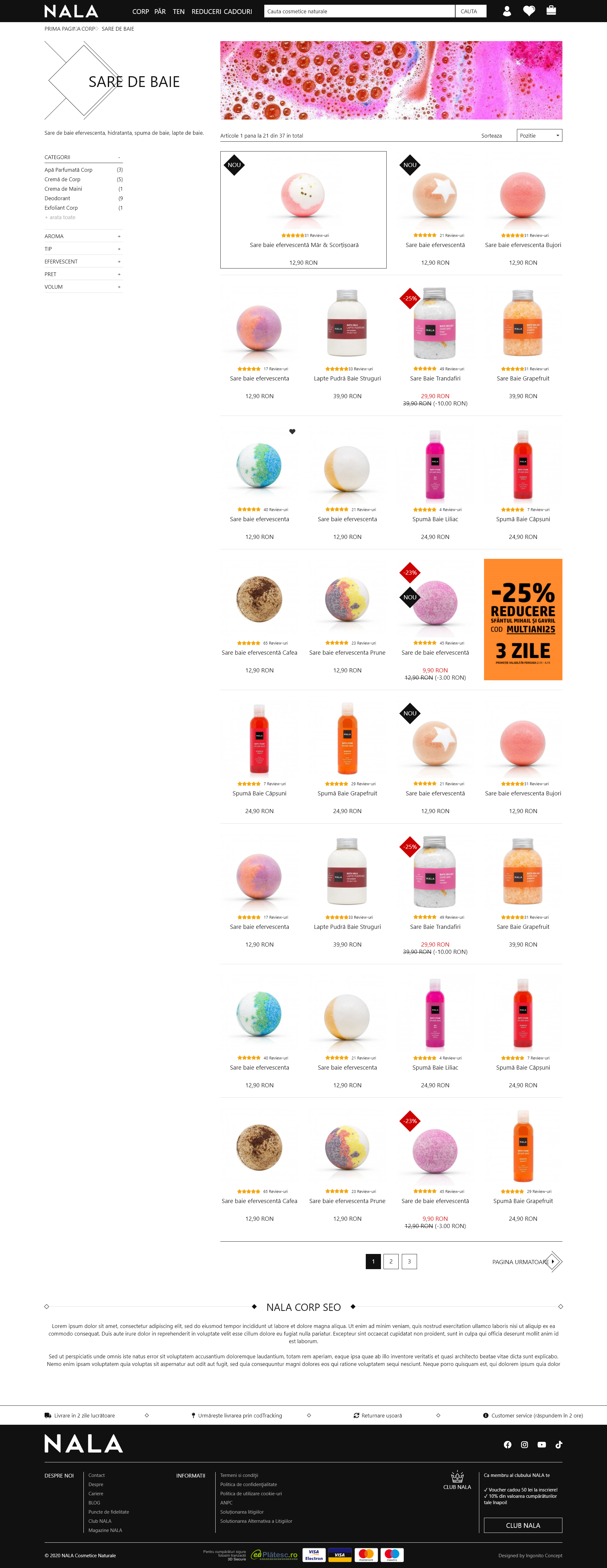 Categ L2 Sare De Baie