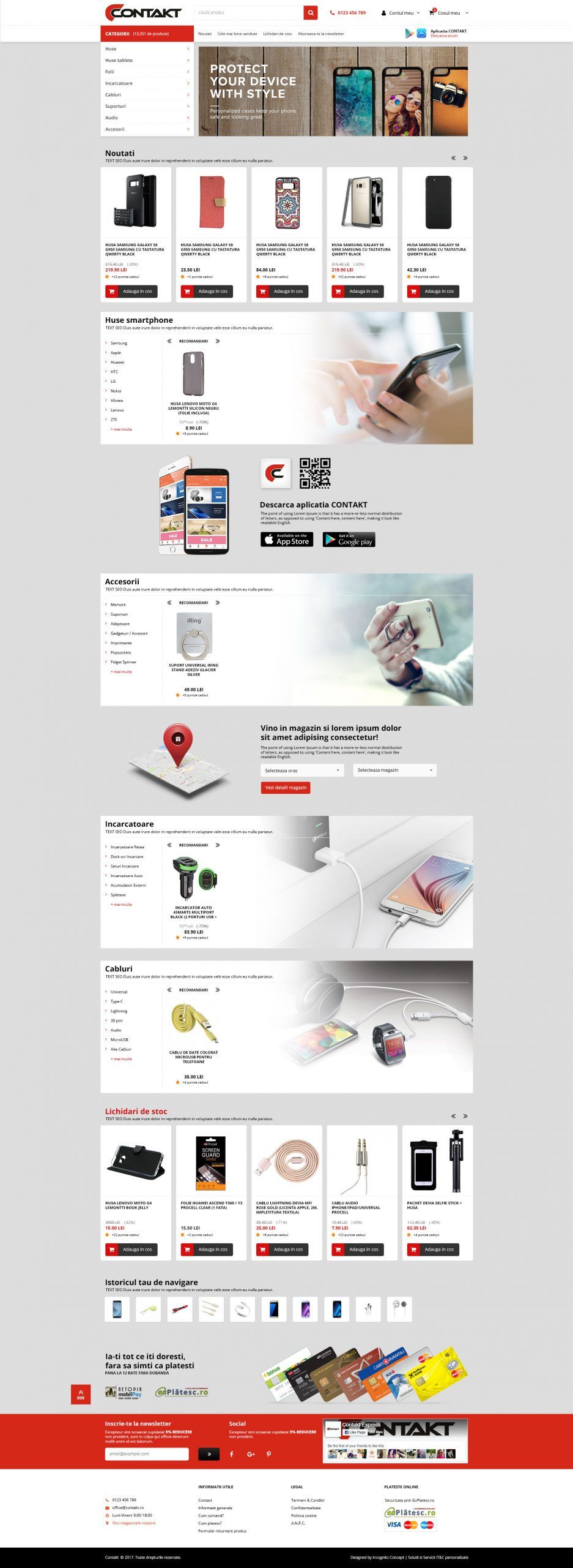 Contakt Homepage Bootstrap3 1170px Scaled