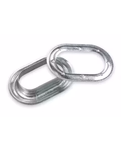 Capse Ovale Galvanizate