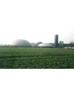 Prelate PVC Pentru Containere Biogaz cu Rezistență Hidrolitică