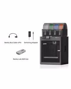 Bambu Lab P1S Printer 3D-AMS 2 Pro Combo + Hub