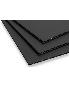Plăci Polipropilenă Bubble Black YKO