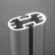 Profil Oval 51 mm 2 Canale