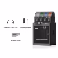 Bambu Lab P1S Printer 3D-AMS 2 Pro Combo + Buffer
