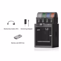 Bambu Lab P1S Printer 3D-AMS 2 Pro Combo + Hub