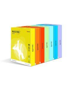 Mondi Maestro® Color, Hârtie Copiator Colorată, 80/160 G/Mp, A4, Diverse Nuanțe