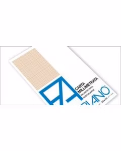 Fabriano Millimetrato, Bloc Hârtie Milimetrică, Tiparită de 1mm, Pentru Desen Tehnic