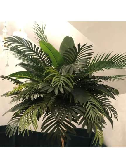 Aranjament bogat cu verdeata exotic palmier – 60 cm diametru