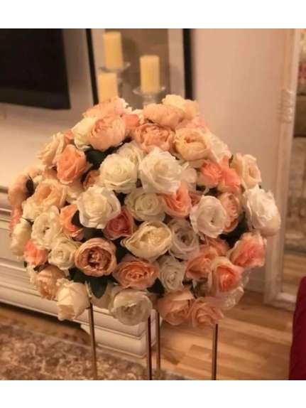 Aranjament Flori Artificiale VISAGE diametru 40 cm