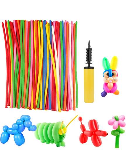 Baloane Lungi Subțiri – 30 cm-1 m