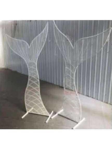 Coadă de Sirenă Metalică – 180 cm