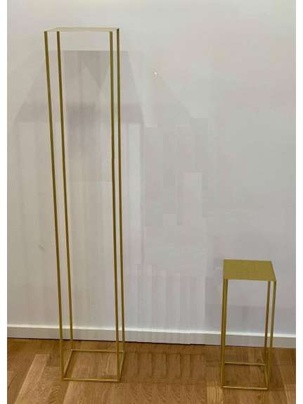 Paralelipiped fix cu capac Auriu 145cm CS117