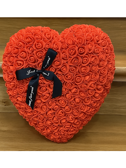 Inima din spuma 40 cm Rosu in cutie cadou