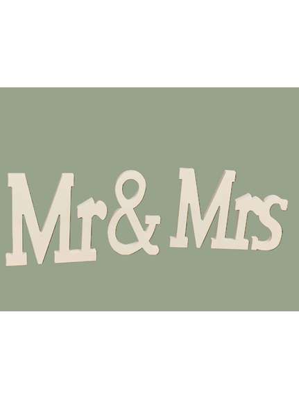 Set Litere MR & MRS – cod NDF9