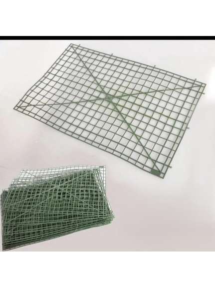 Plasa verde suport pentru panouri florale si de verdeata 60x40 cm