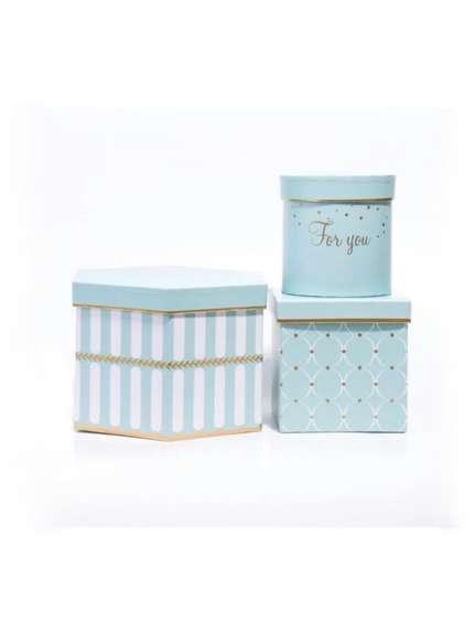 Set 3 Cutii – Cod 6673 Turcoaz