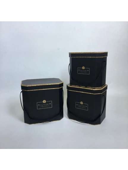 Set 3 cutii cod 9790 – Negru