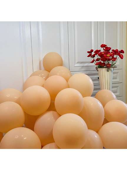 Set 100 Baloane Pastel 10 Inch (26 cm) – Orange