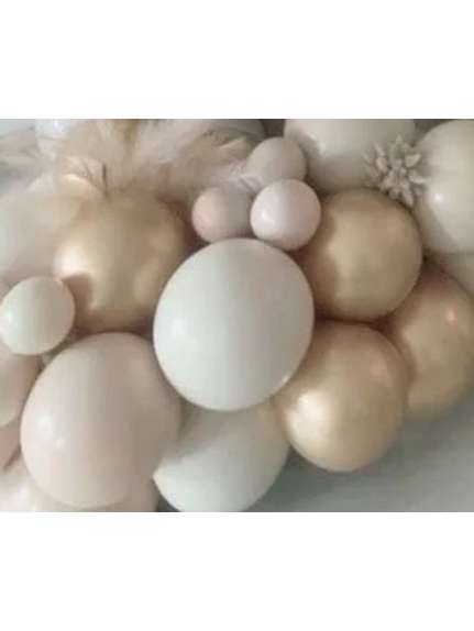 Set 100 Baloane Latex 12 inch – Coffee (30 cm)