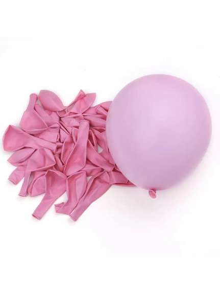 Set 100 Baloane Latex 5 inch (13 cm) – Macaron Pink