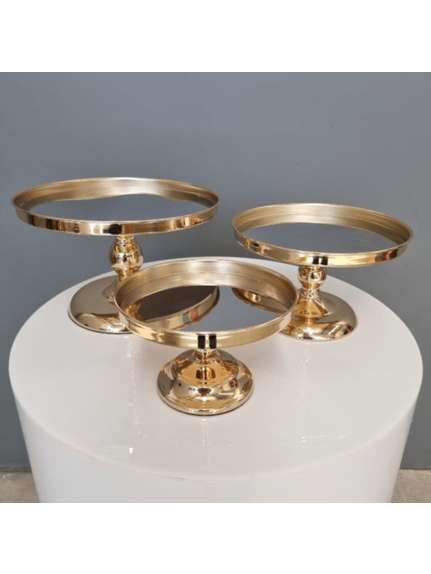 Set 3 Suporturi Candy Bar Oglinda – Cod CS068 – Auriu