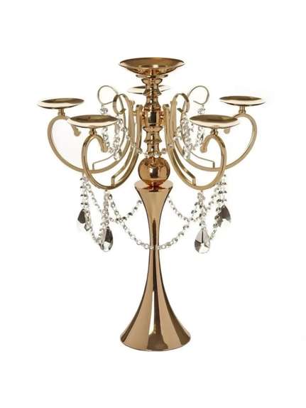 Sfesnic cu brate CS04 Auriu 70 cm
