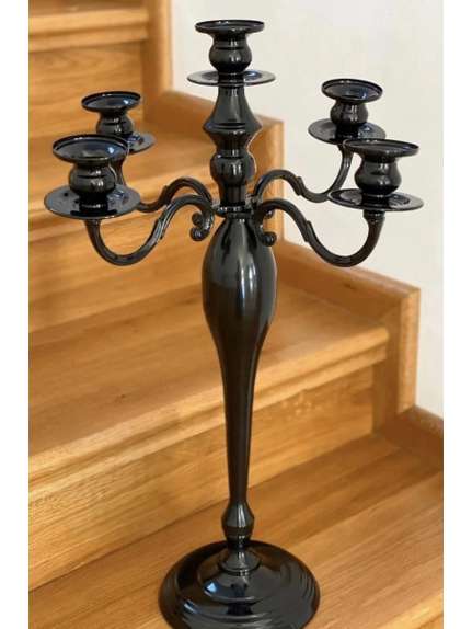 Sfesnic cu brate CS037 Negru 65 cm