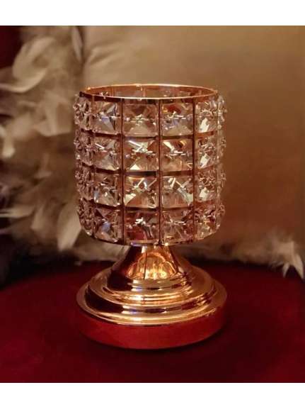 Suport lumanare 1803 Rose gold 18 cm