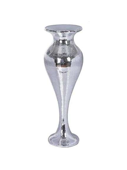 Vază Decorativă Oglindă – 100 cm, Argintiu, Cod S116