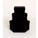 Set 3 cutii forme diferite din catifea – Cod 7679 Negru