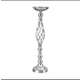Sfesnic CS01 Argintiu mediu 53 cm