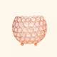 Glob decorativ Cristal Rose Gold – 12 cm